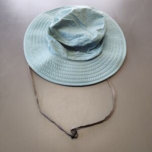 Outdoor Research Bucket Hat L Blue Lightweight Hiking Adjustable UPF 50+